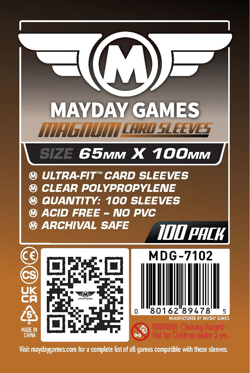 Mayday 7 Wonders Sleeves: Normal, 65 x 100, Pack of 100